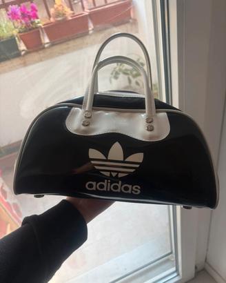Borsa vintage Adidas colore blu scuro