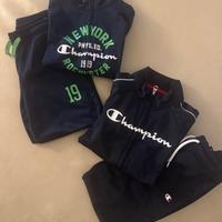 Set n. 2 tute complete bambino Champion