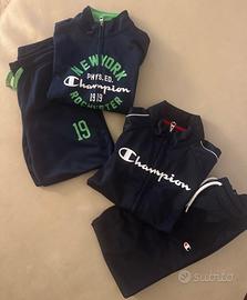 Set n. 2 tute complete bambino Champion