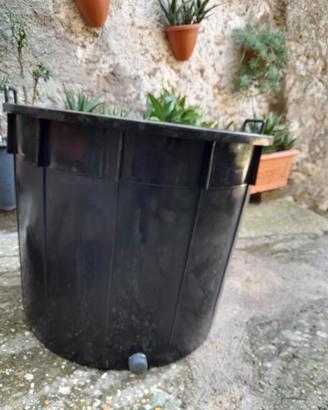 mastello con maniglie per vinaccia