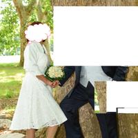 Vestito da sposa pizzo