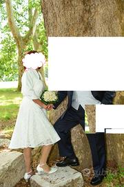 Vestito da sposa pizzo