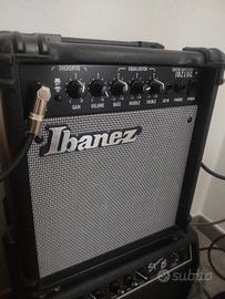 amplificatore Ibanez con toni medi nuovo 