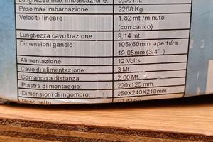 verricello elettrico