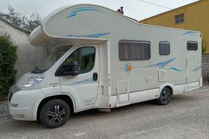 Camper 6 posti viaggio matrimoniale in coda