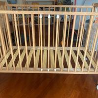 Lettino COMBELLE a sbarre in legno evolutivo