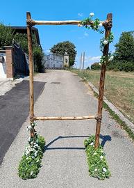 TABLEAU MATRIMONIO IN LEGNO BETULLA FATTO A MANO