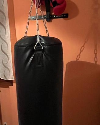Sacco boxe con supporto