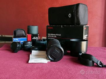 Sigma 150-500 Metabones per olympus/Panasonic