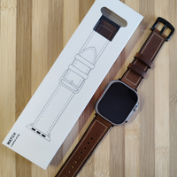 Cinturino pelle-silicone per Apple watch ultra 3