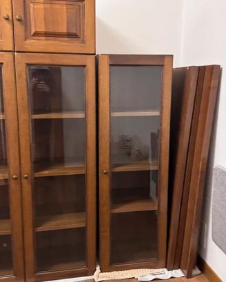 Vetrine salotto in legno
