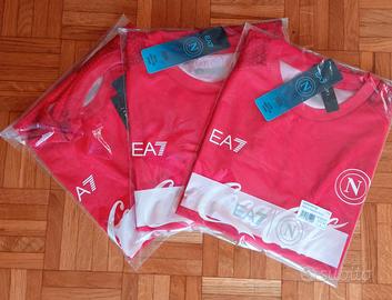 SSC NAPOLI Maglia Training Ea7 T-Shirt Unisex - Ad