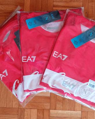SSC NAPOLI Maglia Training Ea7 T-Shirt Unisex - Ad