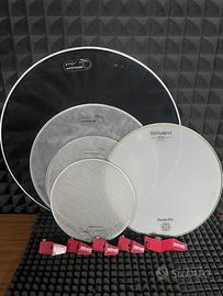 Kit da batteria acustica a elettronica