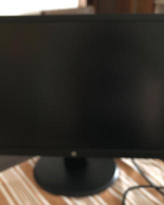 Monitor nero HP 24"