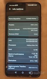 Huawei p30 lite 128GB funzionante con pellicola