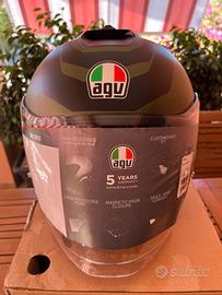 CASCO AGV IRIDES modello SAKAI MATT GREEN/BLAK