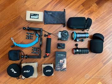 Insta360 + corredo torce e obiettivi sub