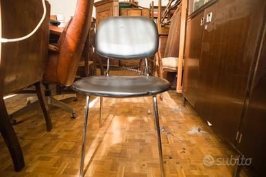 sedia originale anni ‘70/80, con seduta e schienal