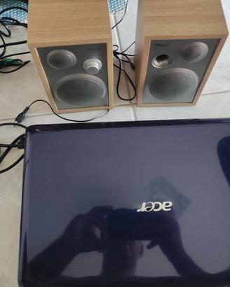 portatile Acer casse audio stereo 
