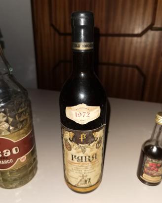 Vino d'annata Fara 1972