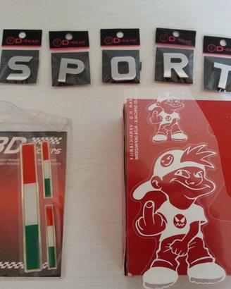 Scritta adesiva SPORT D-Gear (sigillata)