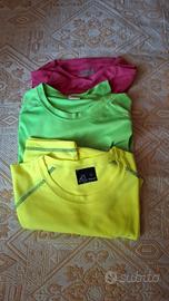 Maglie tecniche mezze maniche.