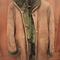 cappotto in camoscio