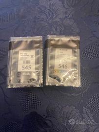 Cartucce Canon 545 e 546