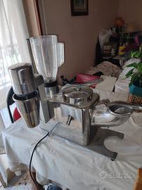 trita ghiaccio più frullatore alluminio acciaio in