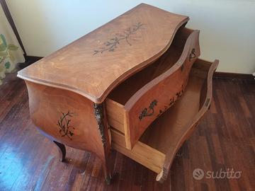 Comò cassettiera camera da letto Luigi XV modeno