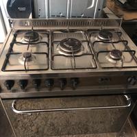 Cucina gas Lofra 5 fuochi forno gas 80/50cm