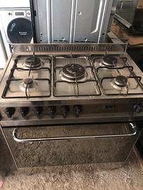 Cucina gas Lofra 5 fuochi forno gas 80/50cm