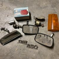 Specchietti e blocco accensione fiat 500