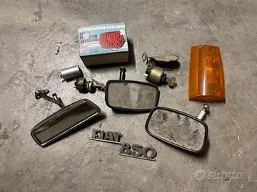 Specchietti e blocco accensione fiat 500