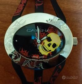 OROLOGIO UOMO "OVERSIZE" CATENA SWISS MADE NUOVO