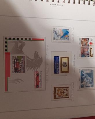 collezione di francobolli Italia della repubblica 