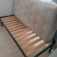 rete + materasso singolo 