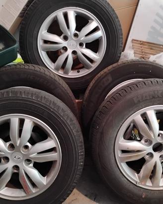 5 Cerchi in lega 16" - Hyundai Tucson 1a Serie