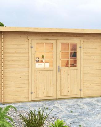 CASETTA DI LEGNO MALTA3 312x312x211 spessore 28mm