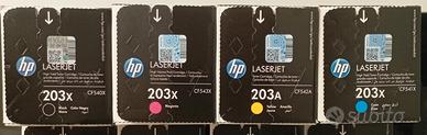 Toner originali  HP colore  laserjet pro m254 nw