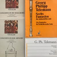 Spartiti per flauto (Autori Vari)