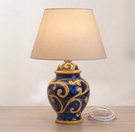 Splendido Lume da Tavolo Artigianale in Ceramica
