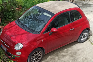Fiat 500 cabrio 1.3 multijet 95 cavalli Red
