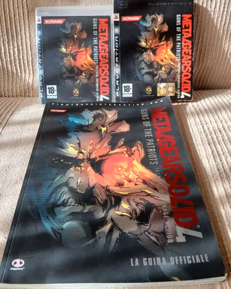 Metal Gear Solid 4 + guida ufficiale
