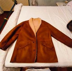 Shearling da uomo Marrone acceso 