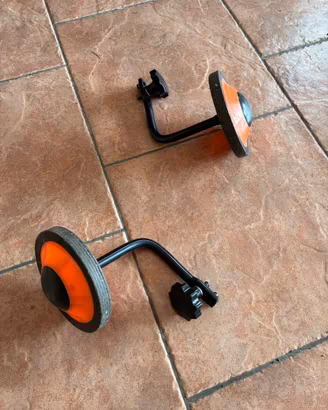 Ruote dietro supporto bici bambino equilibrio