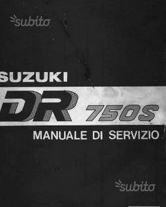 Manuali x Suzuki DR tutti modelli e anni ITALIANO