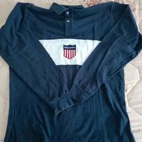 Rugby Shirt Polo Sport Ralph Lauren Vintage - L