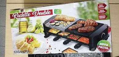 Raclette e grill Double Kasanova  2 in 1